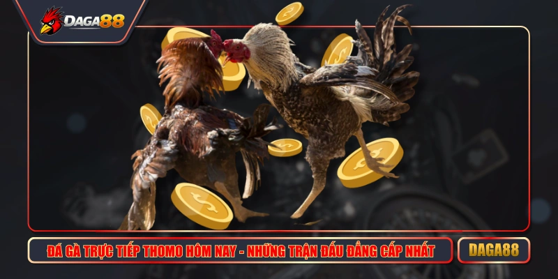 Đá gà trực tiếp thomo hôm nay
